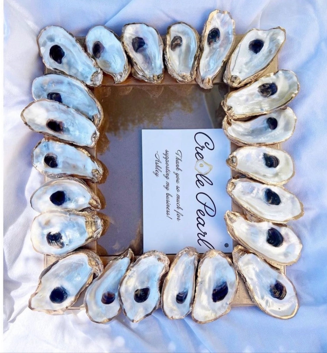8x10 Oyster shell Frame