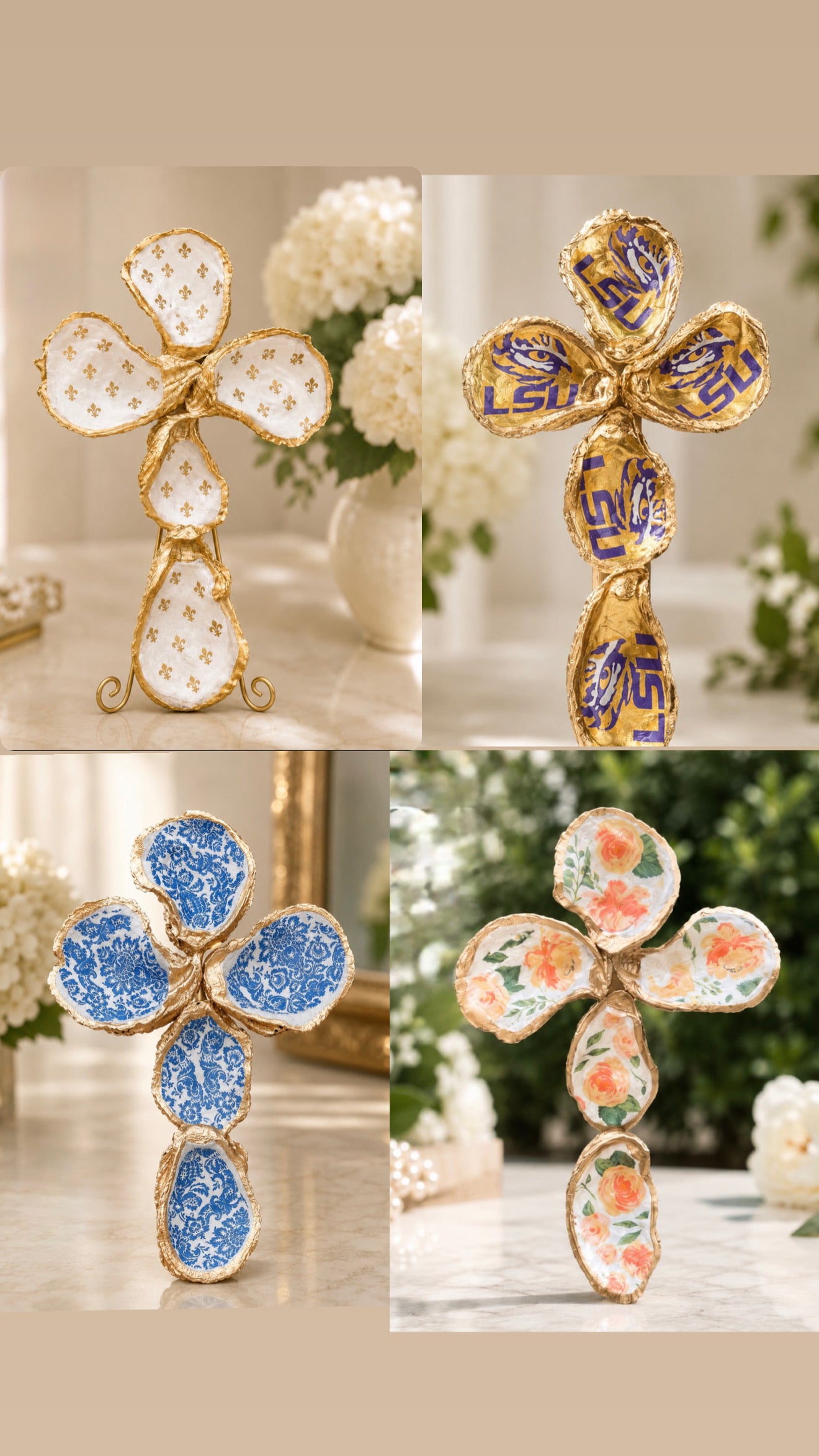 Design oyster crosses