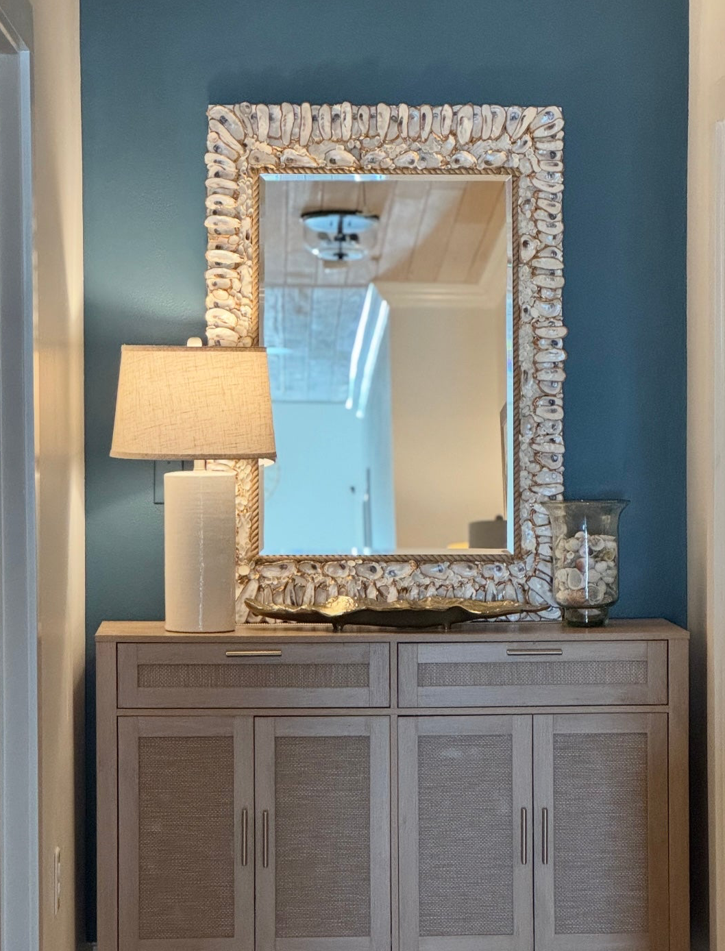 32x48 oyster mirror