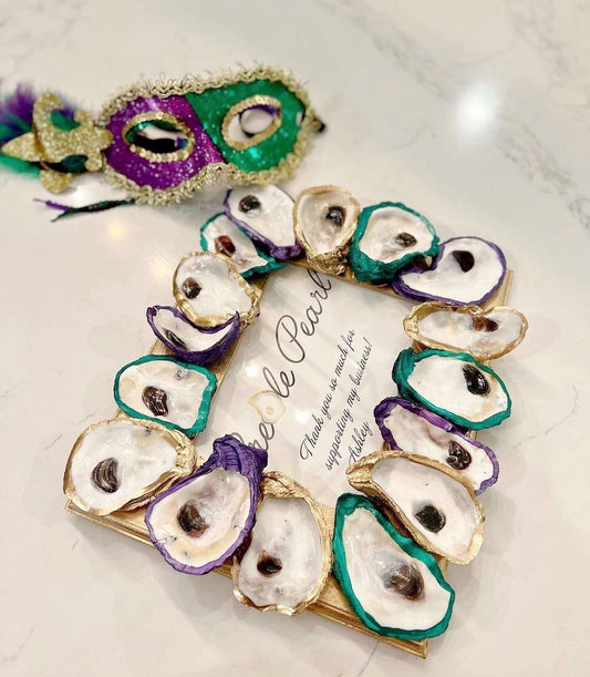 Mardi Gras Oyster frame 5x7